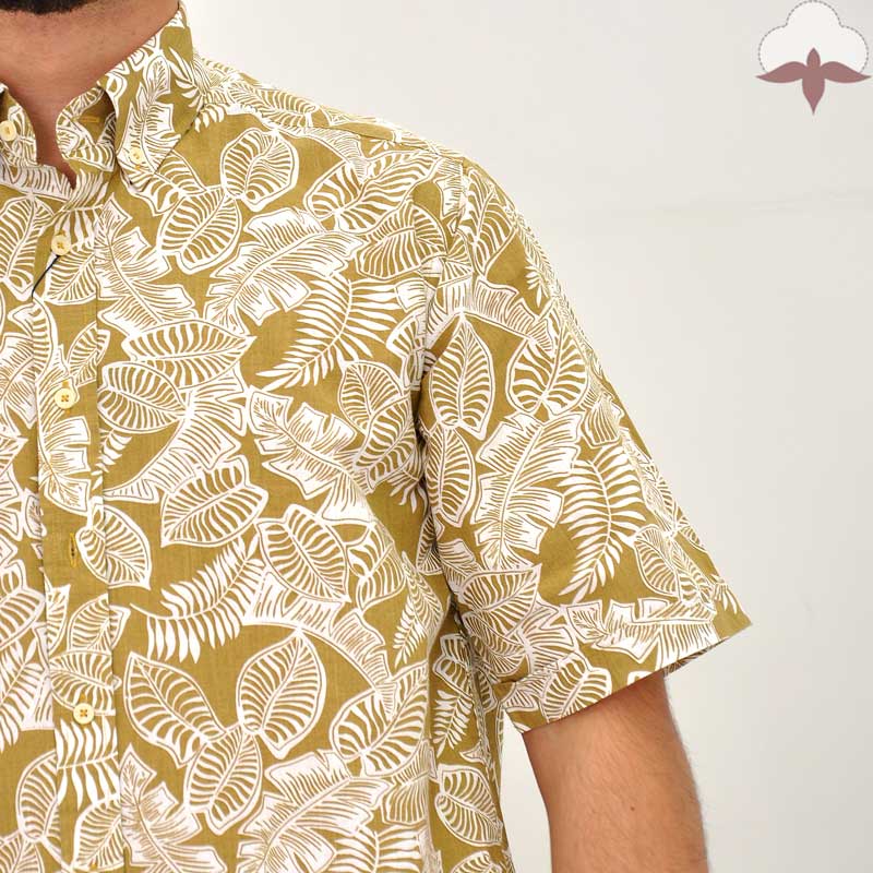 تصویر  پیراهن هاوایی قدیم